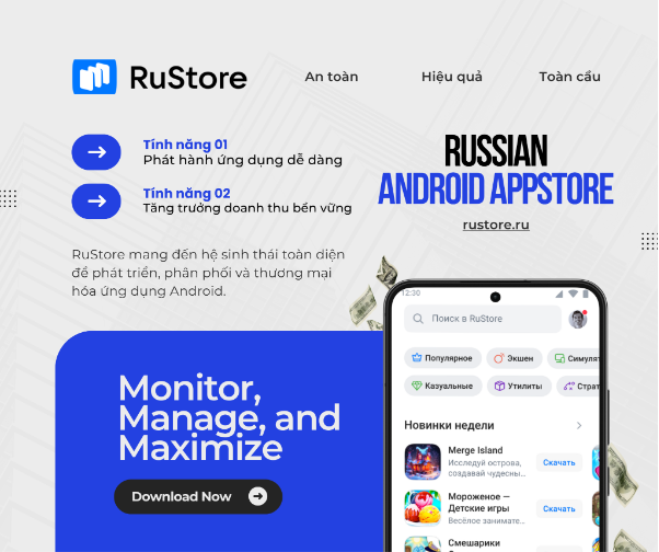 RuStore - Cánh cửa mới: Cơ hội nào cho Việt Nam tỏa sáng tại thị trường Nga?- Ảnh 3. RuStore - Cánh cửa mới: Cơ hội nào cho Việt Nam tỏa sáng tại thị trường Nga?- Ảnh 3.