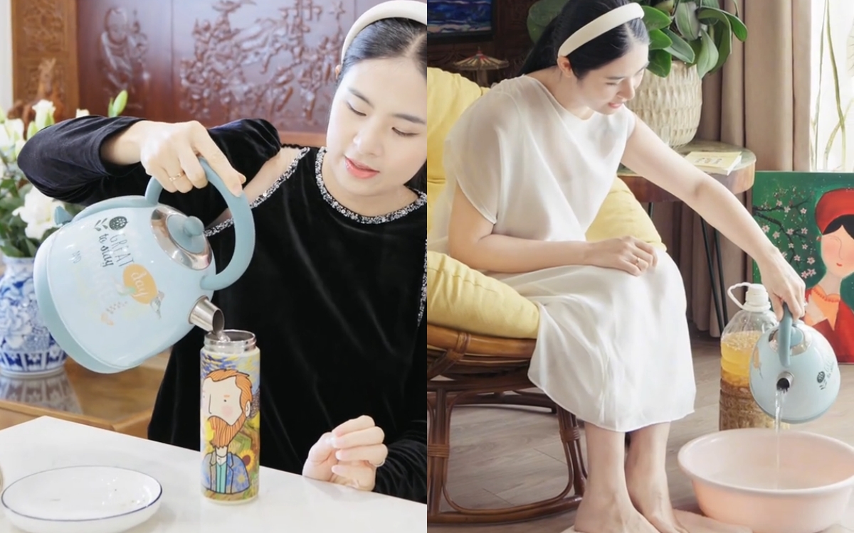 Mẹ bầu Ngọc Hân truc tiep bong da vtv6 sẻ 2 