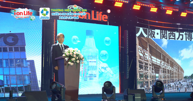 Ông Masatoshi Mizobata – CEO OSG Watertech phát biểu tại buổi lễ. Ông Masatoshi Mizobata – CEO OSG Watertech phát biểu tại buổi lễ.