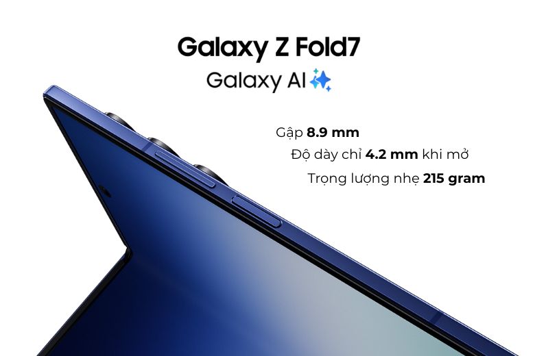 Samsung Galaxy Z Fold 7: Tạo nên chuẩn mực mới trong thiết kế gập- Ảnh 2. Samsung Galaxy Z Fold 7: Tạo nên chuẩn mực mới trong thiết kế gập- Ảnh 2.