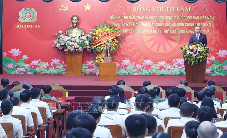 Tổng Bí thư: Đổi mới mạnh mẽ tư duy, cách thức triển khai bảo vệ an ninh chính trị nội bộ- Ảnh 3. Tổng Bí thư: Đổi mới mạnh mẽ tư duy, cách thức triển khai bảo vệ truc tiep bong da vtv6 chính trị nội bộ- Ảnh 3.