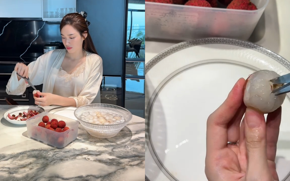 Đỗ Hà chăm nấu nướng ra dáng "dâu hào môn" nhưng chỉ dùng bộ đĩa bình dân vài chục ngàn- Ảnh 3. Đỗ Hà chăm nấu nướng ra dáng "dâu hào môn" nhưng chỉ dùng bộ đĩa bình dân vài chục ngàn- Ảnh 3.