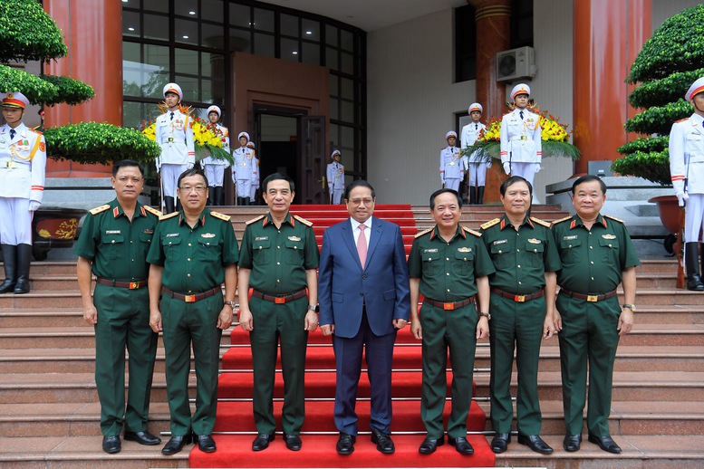 Thủ tướng Phạm Minh Chính dự Hội nghị Quân chính toàn quân 6 tháng đầu năm- Ảnh 6. Thủ tướng Phạm Minh Chính dự Hội nghị Quân chính toàn quân 6 tháng đầu năm- Ảnh 6.