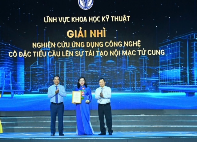 Bệnh viện Hùng Vương nhận giải nhì – Giải thưởng sáng tạo Tp.Hồ Chí Minh năm 2025: “Khi khoa học không chỉ cứu người, mà còn chạm tới ước mơ làm mẹ” và điểm nhấn với giải ba của bệnh viện Nhân dân Gia Định- Ảnh 1.