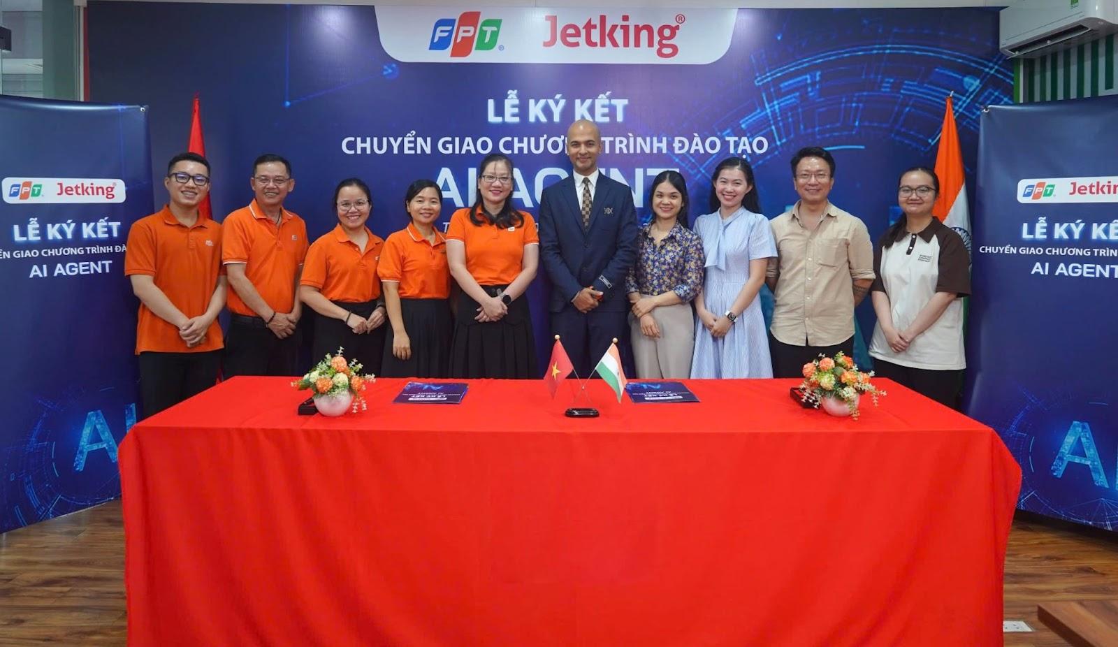 FPT hợp tác với Jetking Ấn Độ: Mở ra kỷ nguyên mới cho đào tạo AI Agent tại Việt Nam- Ảnh 3. FPT hợp tác với Jetking Ấn Độ: Mở ra kỷ nguyên mới cho đào tạo hi88 com tại Việt Nam- Ảnh 3.