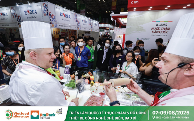 Vietfood & Beverage – Propack Vietnam 2025: Thương hiệu hội tụ, kết nối ngành F&B- Ảnh 1. Vietfood & Beverage – Propack Vietnam 2025: Thương hiệu hội tụ, kết nối ngành F&B- Ảnh 1.
