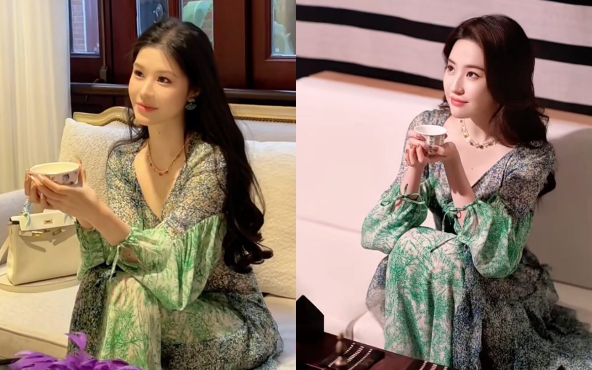 Phú bà siêu giàu cũng bắt chước Lưu Diệc Phi, chẳng ngại "vung tiền" sắm đồ y hệt- Ảnh 7. Phú bà siêu giàu cũng bắt chước Lưu Diệc Phi, chẳng ngại "vung tiền" sắm đồ y hệt- Ảnh 7.