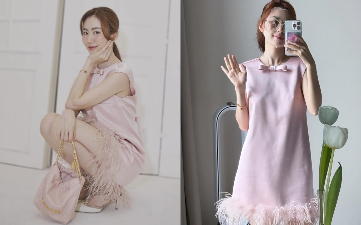 Loạt hot mom: Đỗ Mỹ Linh, Salim, Joyce Phạm trẻ xinh mê mẩn khi cùng diện 1 mẫu đầm- Ảnh 8. Loạt hot mom: Đỗ Mỹ Linh, Salim, Joyce Phạm trẻ xinh mê mẩn khi cùng diện 1 mẫu đầm- Ảnh 8.