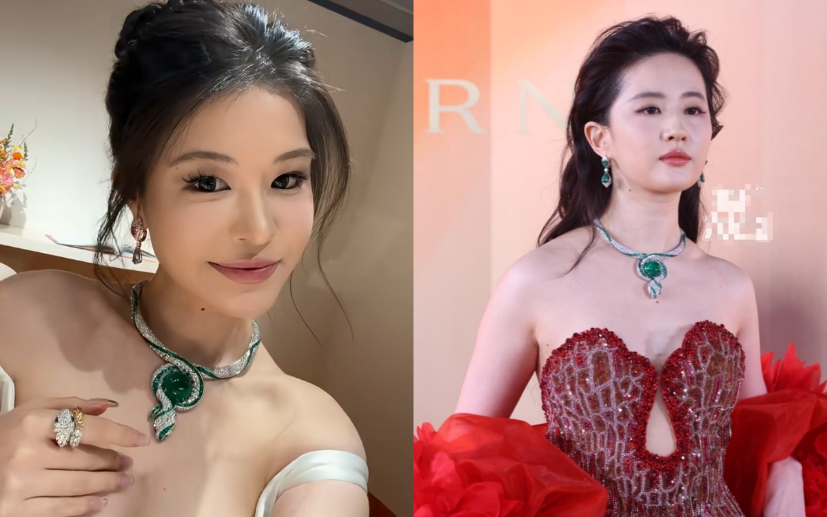 Phú bà siêu giàu cũng bắt chước Lưu Diệc Phi, chẳng ngại "vung tiền" sắm đồ y hệt- Ảnh 2. Phú bà siêu giàu cũng bắt chước Lưu Diệc Phi, chẳng ngại "vung tiền" sắm đồ y hệt- Ảnh 2.