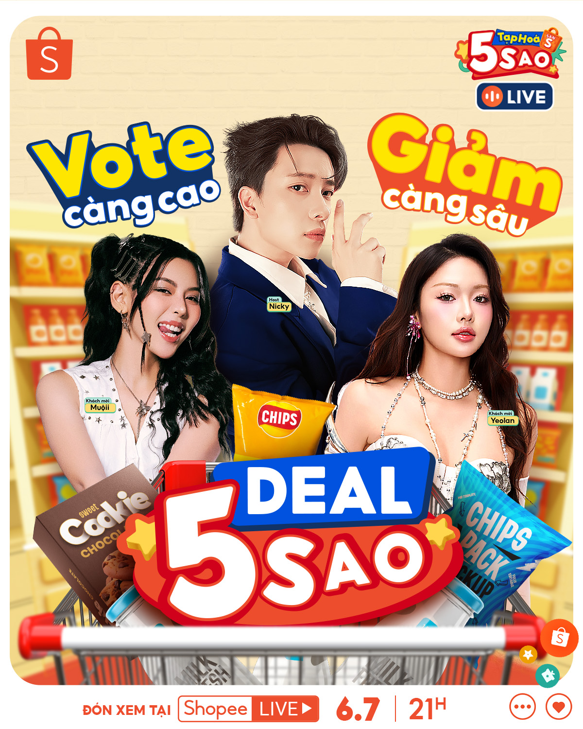 Shopee chơi lớn mời nguyên dàn nha cai hi88 quẩy không ngơi nghỉ từ đêm “xập xình” đến trưa “siêu ồn”- Ảnh 1.