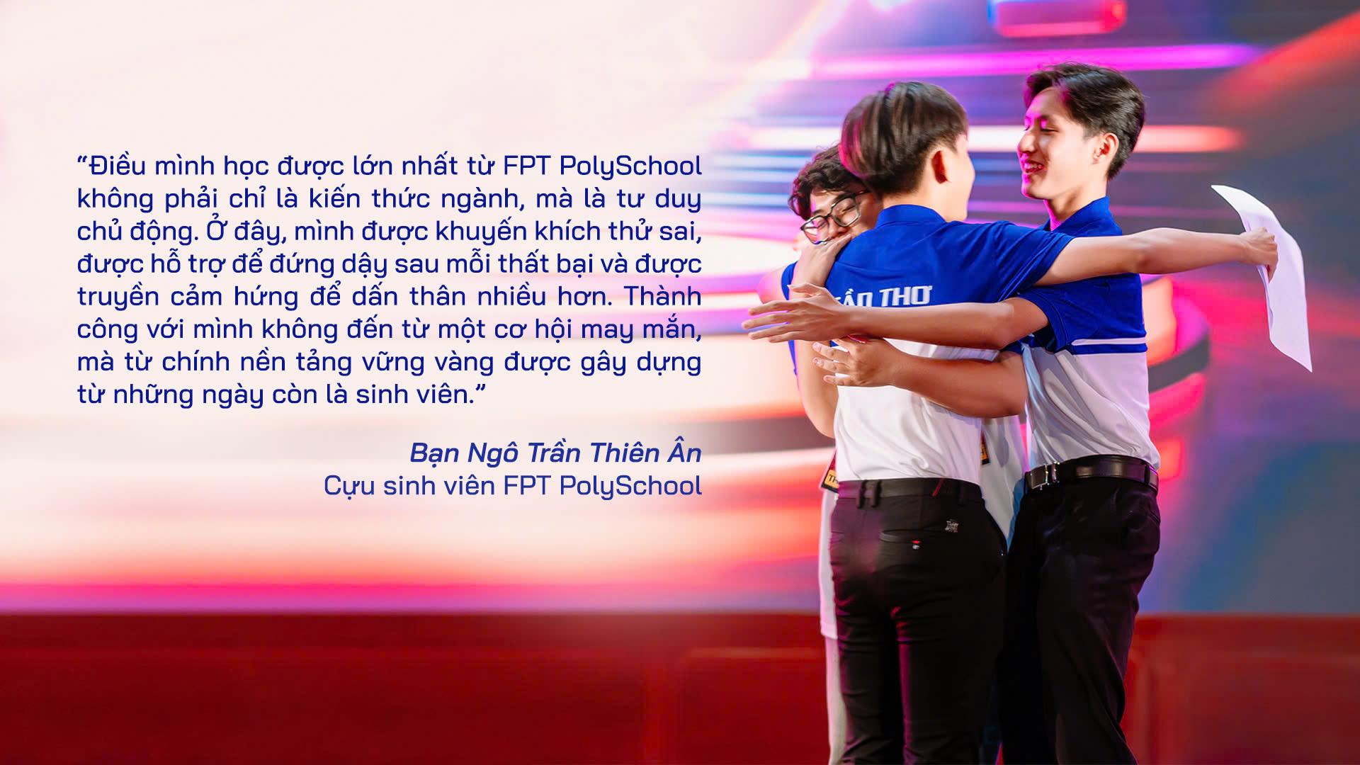 Hành trang lớn hơn bằng cấp: Tôi học được gì ở FPT PolySchool?- Ảnh 3. Hành trang lớn hơn bằng cấp: Tôi học được gì ở lich tuong thuat truc tiep bong da hom nay?- Ảnh 3.