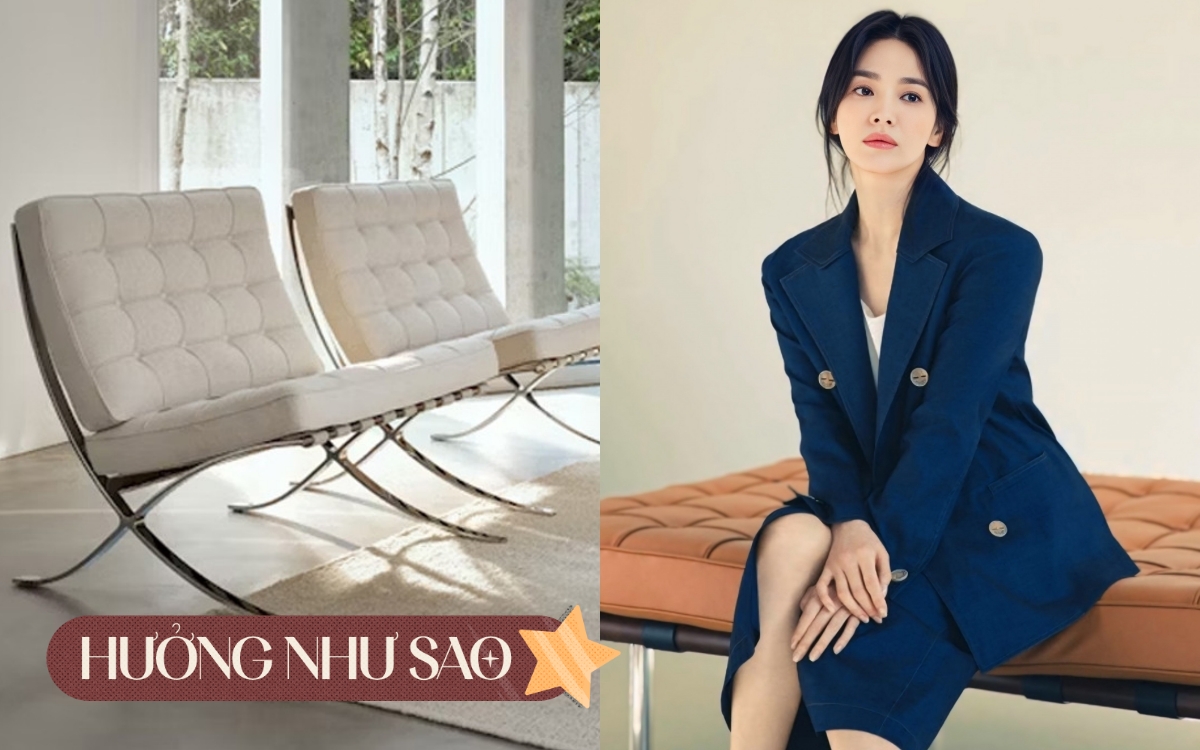 Chiếc ghế 200 triệu của Song Hye Kyo, nhìn đơn giản mà ý nghĩa không ngờ- Ảnh 1.