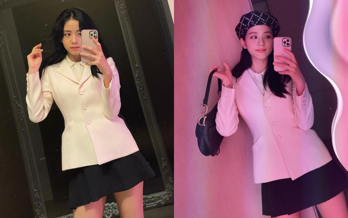 Vương phi Kate - Jisoo diện cùng 1 chiếc áo nhưng style khác biệt hoàn toàn- Ảnh 4. Vương phi Kate - Jisoo diện cùng 1 chiếc áo nhưng style khác biệt hoàn toàn- Ảnh 4.