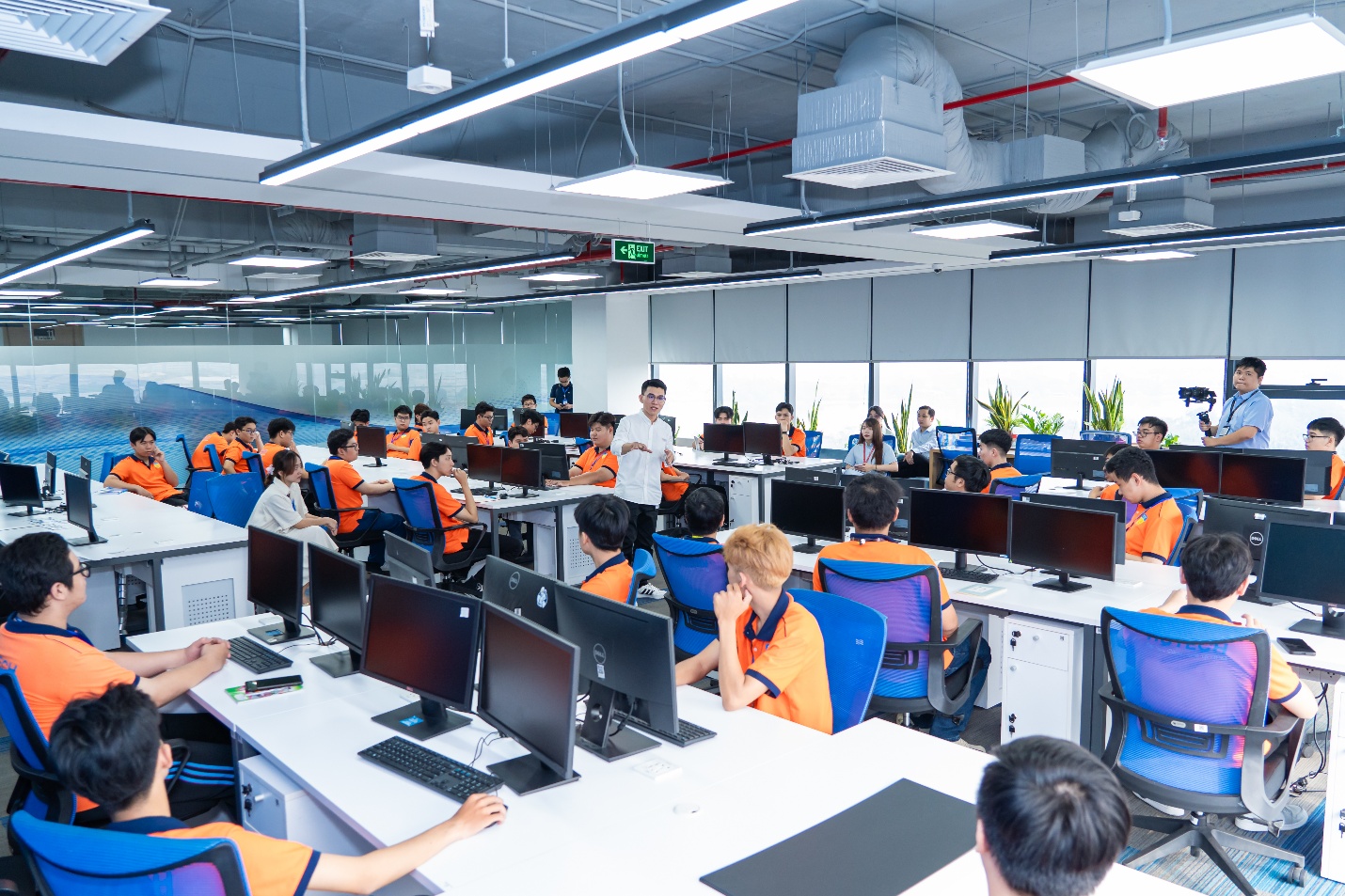 Học tại doanh nghiệp, hi88 gg viên Công nghệ thông tin HUTECH sẵn sàng vào việc- Ảnh 1.