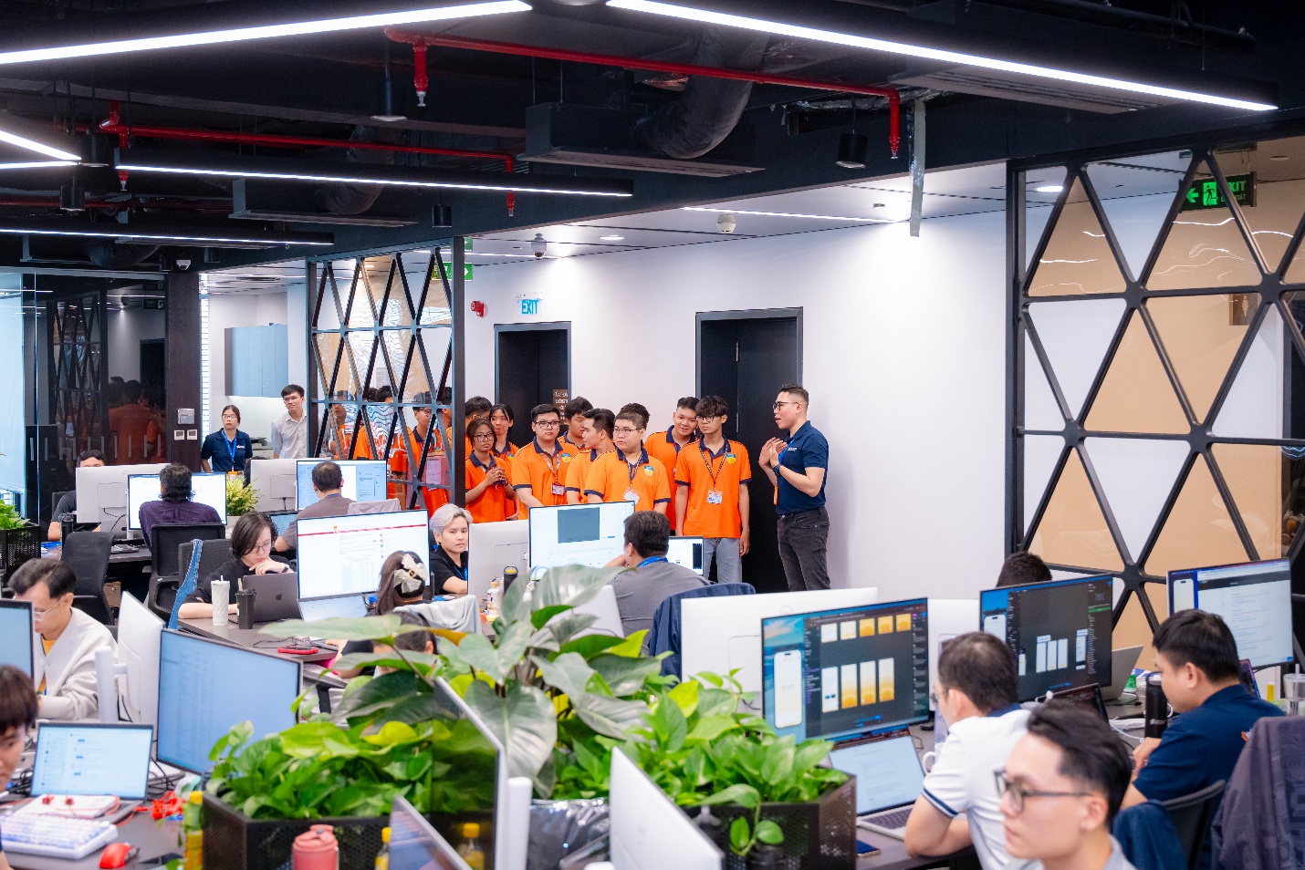 Học tại doanh nghiệp, hi88 gg viên Công nghệ thông tin HUTECH sẵn sàng vào việc- Ảnh 2.