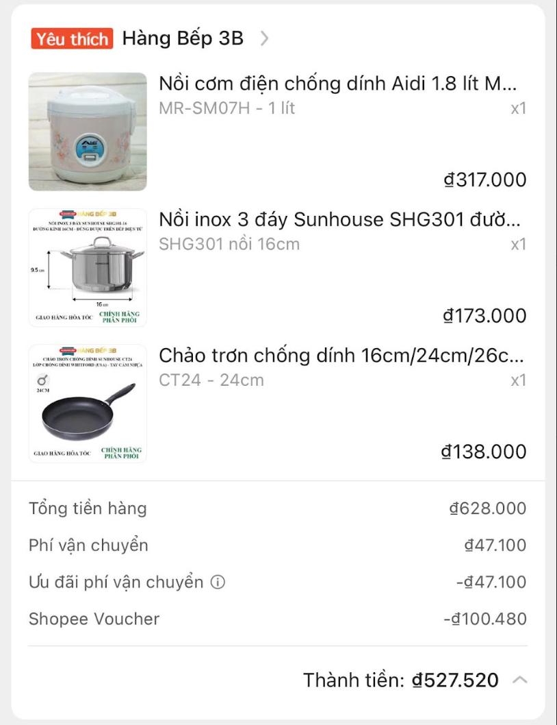 Hội “mua gì cũng Shopee” thích thú khoe đơn được freeship: từ món bé xíu đến đồ gia dụng, tha hồ chốt đơn- Ảnh 5. Hội “mua gì cũng Shopee” thích thú khoe đơn được lich bong da truc tiep: từ món bé xíu đến đồ gia dụng, tha hồ chốt đơn- Ảnh 5.