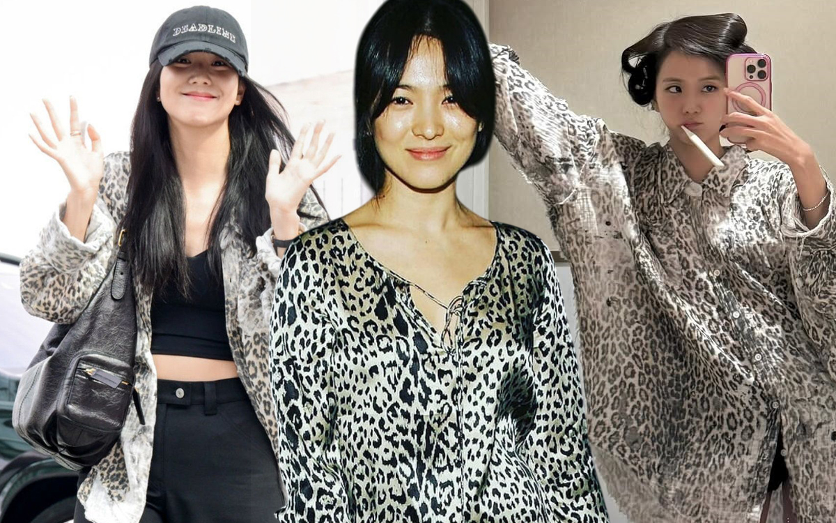 Song Hye Kyo và Jisoo cùng mê 1 kiểu sơ mi: Vừa dễ mặc còn "hak tuổi" trẻ trung- Ảnh 1. truc tiep bong da hom nay và Jisoo cùng mê 1 kiểu sơ mi: Vừa dễ mặc còn "hak tuổi" trẻ trung- Ảnh 1.