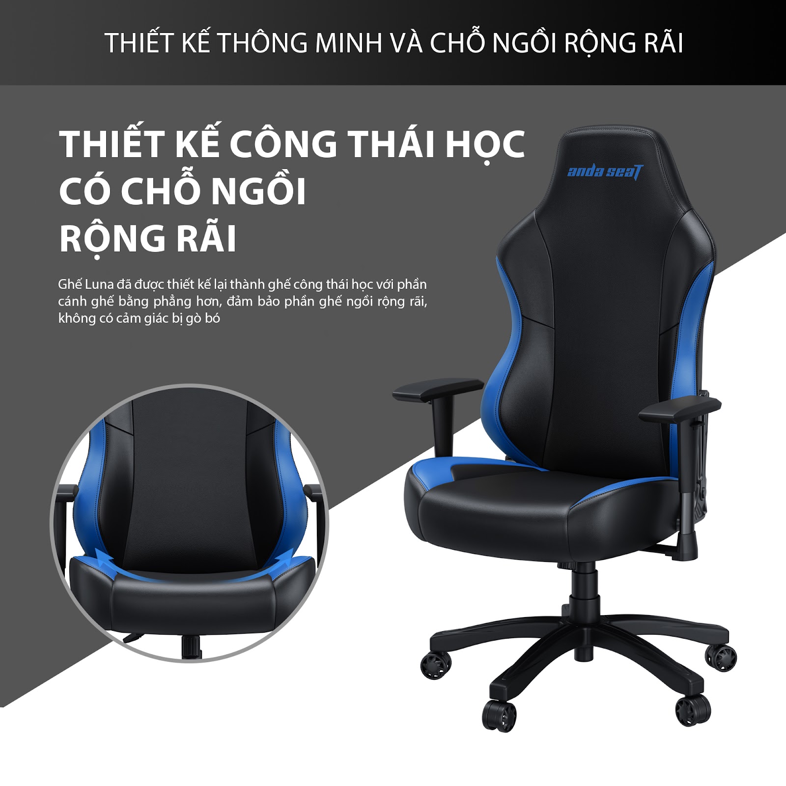 Ghế gaming dưới 5 triệu đáng mua bậc nhất 2025- Ảnh 2.