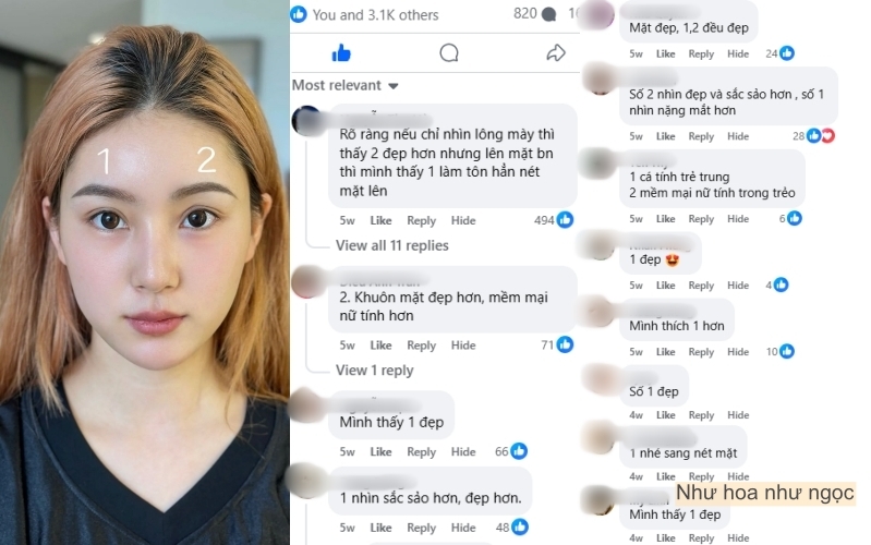 Nhiều chị em “cầu cứu” cộng đồng mạng chọn dáng lông mày!- Ảnh 1. Nhiều chị em “cầu cứu” cộng đồng mạng chọn dáng lông mày!- Ảnh 1.