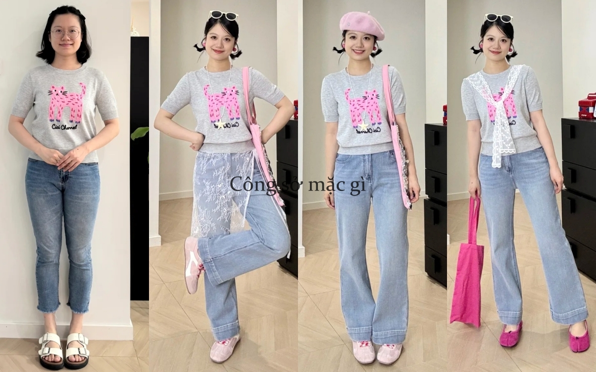 Cô nàng từ "gái quê" thành mỹ nhân sành điệu chỉ nhờ thay đổi cách phối đồ- Ảnh 7. Cô nàng từ "gái quê" thành mỹ nhân sành điệu chỉ nhờ thay đổi cách phối đồ- Ảnh 7.