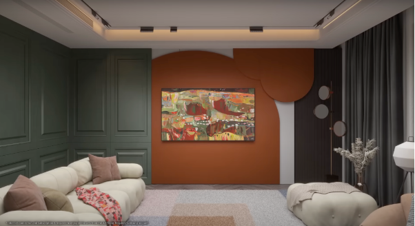 Không chỉ có TV The Frame, giờ đây TV Neo QLED cũng có thể hoá khung tranh nghệ thuật- Ảnh 1.