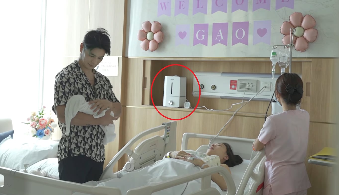 Huy Trần mang chiếc máy đặc biệt tới phòng hậu sinh của Ngô Thanh Vân, trông bé xíu nhưng vô cùng quan trọng- Ảnh 2. Huy Trần mang chiếc máy đặc biệt tới phòng hậu sinh của Ngô Thanh Vân, trông bé xíu nhưng vô cùng quan trọng- Ảnh 2.