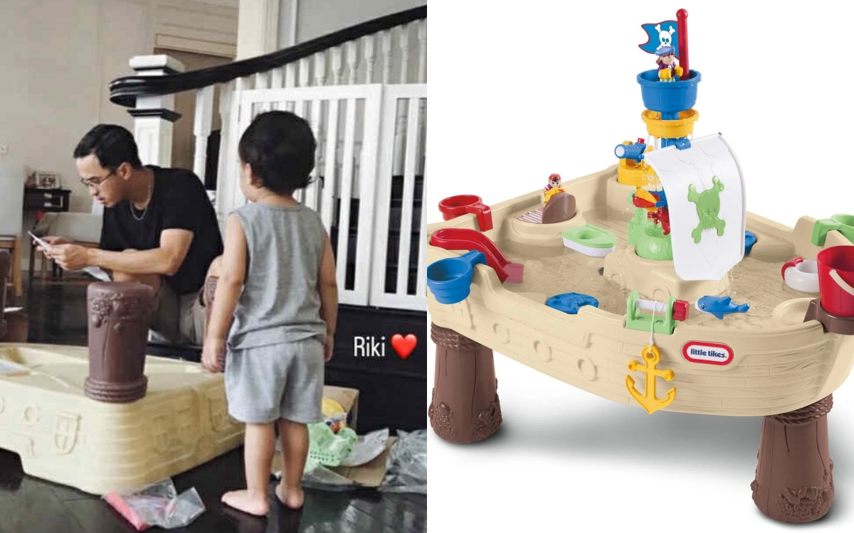 Hà Tăng khoe ảnh ông xã lọ mọ bên con, hóa ra quý tử cũng dùng món đồ chơi này- Ảnh 2. Hà Tăng khoe ảnh ông xã lọ mọ bên con, hóa ra quý tử cũng dùng món đồ chơi này- Ảnh 2.