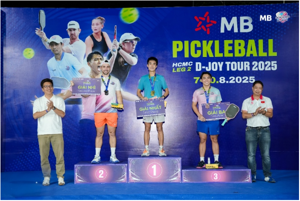 Gần 1.500 trận đấu mãn nhãn tại giải MB Pickleball D-Joy Tour 2025 - HCMC Leg 2- Ảnh 2.