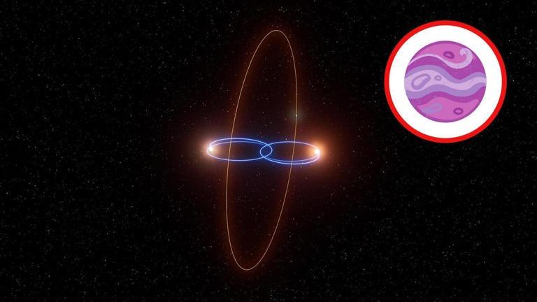 Phát hiện hành tinh ‘kỳ dị’ có quỹ đạo vuông góc độc nhất vô nhị, thách thức mọi hiểu biết về vũ trụ!- Ảnh 1. Phát hiện hành tinh ‘kỳ dị’ có quỹ đạo vuông góc độc nhất vô nhị, thách thức mọi hiểu biết về vũ trụ!- Ảnh 1.