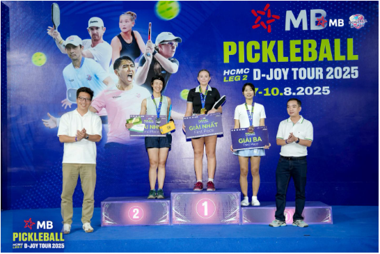 Gần 1.500 trận đấu mãn nhãn tại giải MB Pickleball D-Joy Tour 2025 - HCMC Leg 2- Ảnh 3.