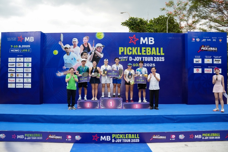 MB Pickleball D-Joy Tour 2025 - HCMC Leg 2: Không khí đỉnh cao của một giải quốc tế ngay tại Việt Nam- Ảnh 5. MB Pickleball bong da truc tiep xoi lac - HCMC Leg 2: Không khí đỉnh cao của một giải quốc tế ngay tại Việt Nam- Ảnh 5.