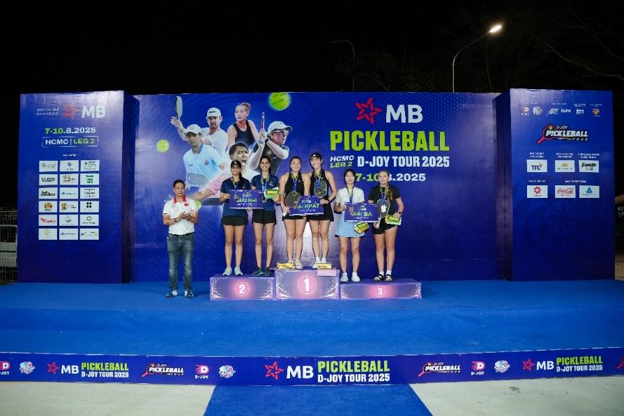 MB Pickleball D-Joy Tour 2025 - HCMC Leg 2: Không khí đỉnh cao của một giải quốc tế ngay tại Việt Nam- Ảnh 6. MB Pickleball bong da truc tiep xoi lac - HCMC Leg 2: Không khí đỉnh cao của một giải quốc tế ngay tại Việt Nam- Ảnh 6.