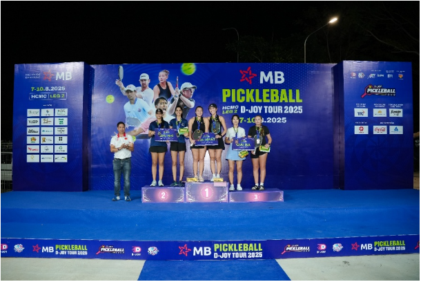 Gần 1.500 trận đấu mãn nhãn tại giải MB Pickleball D-Joy Tour 2025 - HCMC Leg 2- Ảnh 5.