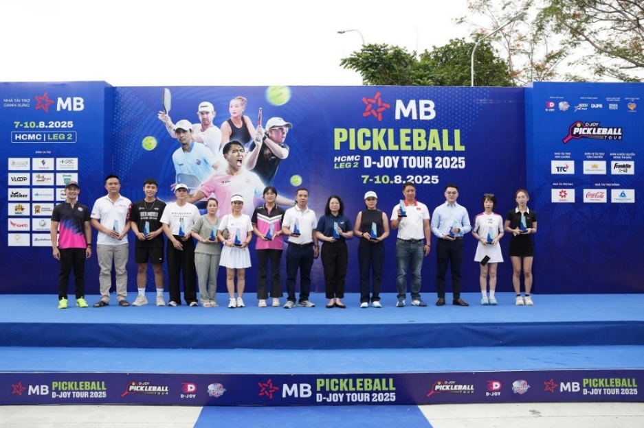 MB Pickleball D-Joy Tour 2025 - HCMC Leg 2: Không khí đỉnh cao của một giải quốc tế ngay tại Việt Nam- Ảnh 9. MB Pickleball bong da truc tiep xoi lac - HCMC Leg 2: Không khí đỉnh cao của một giải quốc tế ngay tại Việt Nam- Ảnh 9.