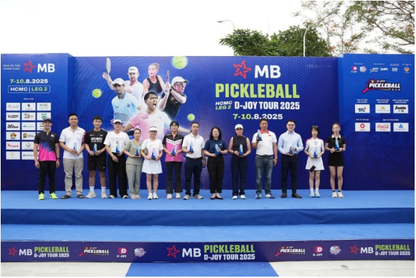 Gần 1.500 trận đấu mãn nhãn tại giải MB Pickleball D-Joy Tour 2025 - HCMC Leg 2- Ảnh 8.