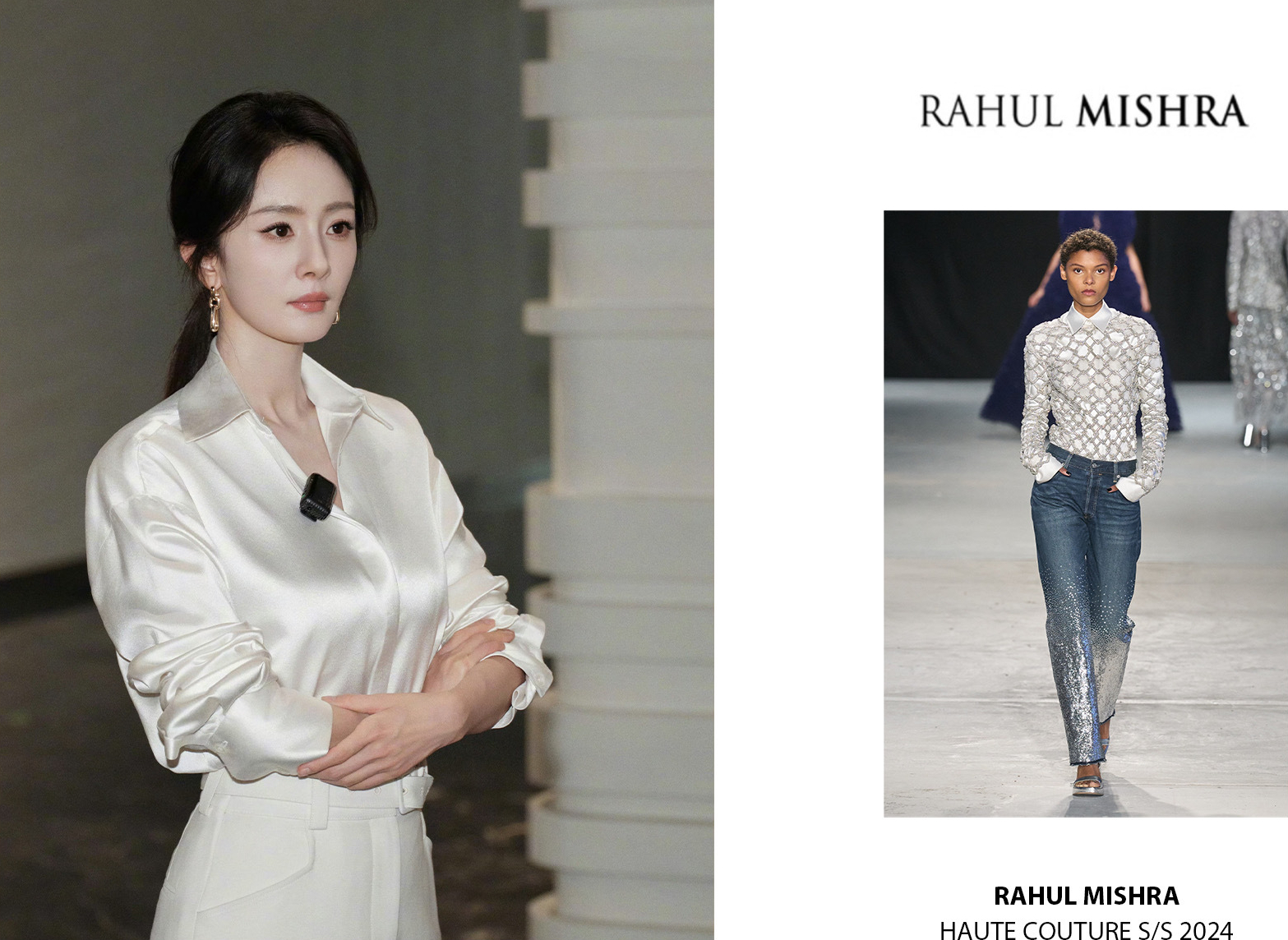 Dương Mịch diện đồ Haute Couture 22 năm tuổi nhưng dân tình không biết "nên khen hay chê"- Ảnh 7. Dương Mịch diện đồ Haute Couture 22 năm tuổi nhưng dân tình không biết "nên khen hay chê"- Ảnh 7.