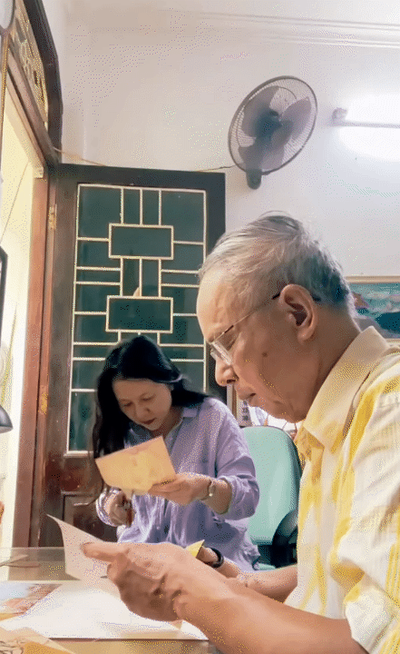 Chiếc áo phông được viết từ hồi ức của người lính Cụ Hồ: Tình yêu nước của thế hệ trẻ được lan tỏa từ những điều giản dị- Ảnh 13.
