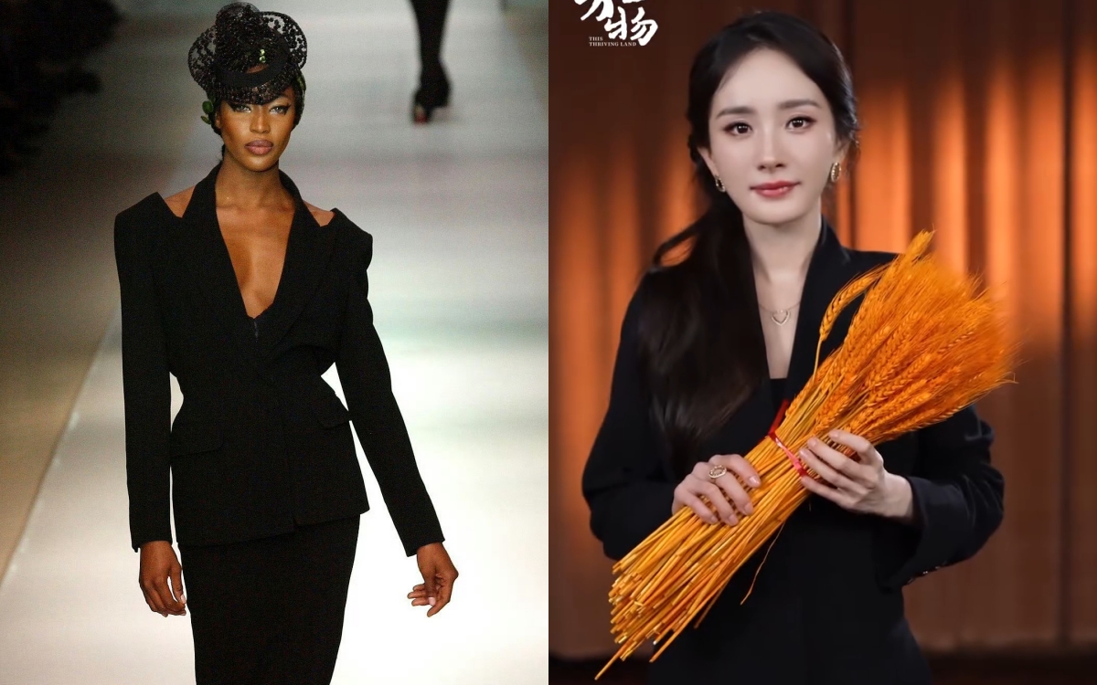 Dương Mịch diện đồ Haute Couture 22 năm tuổi nhưng dân tình không biết "nên khen hay chê"- Ảnh 1. Dương Mịch diện đồ Haute Couture 22 năm tuổi nhưng dân tình không biết "nên khen hay chê"- Ảnh 1.
