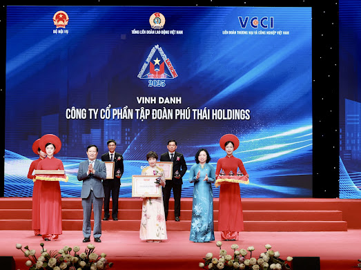 Tập đoàn Phú Thái được vinh danh “Doanh nghiệp tiêu biểu vì Người lao động” năm 2025- Ảnh 1.