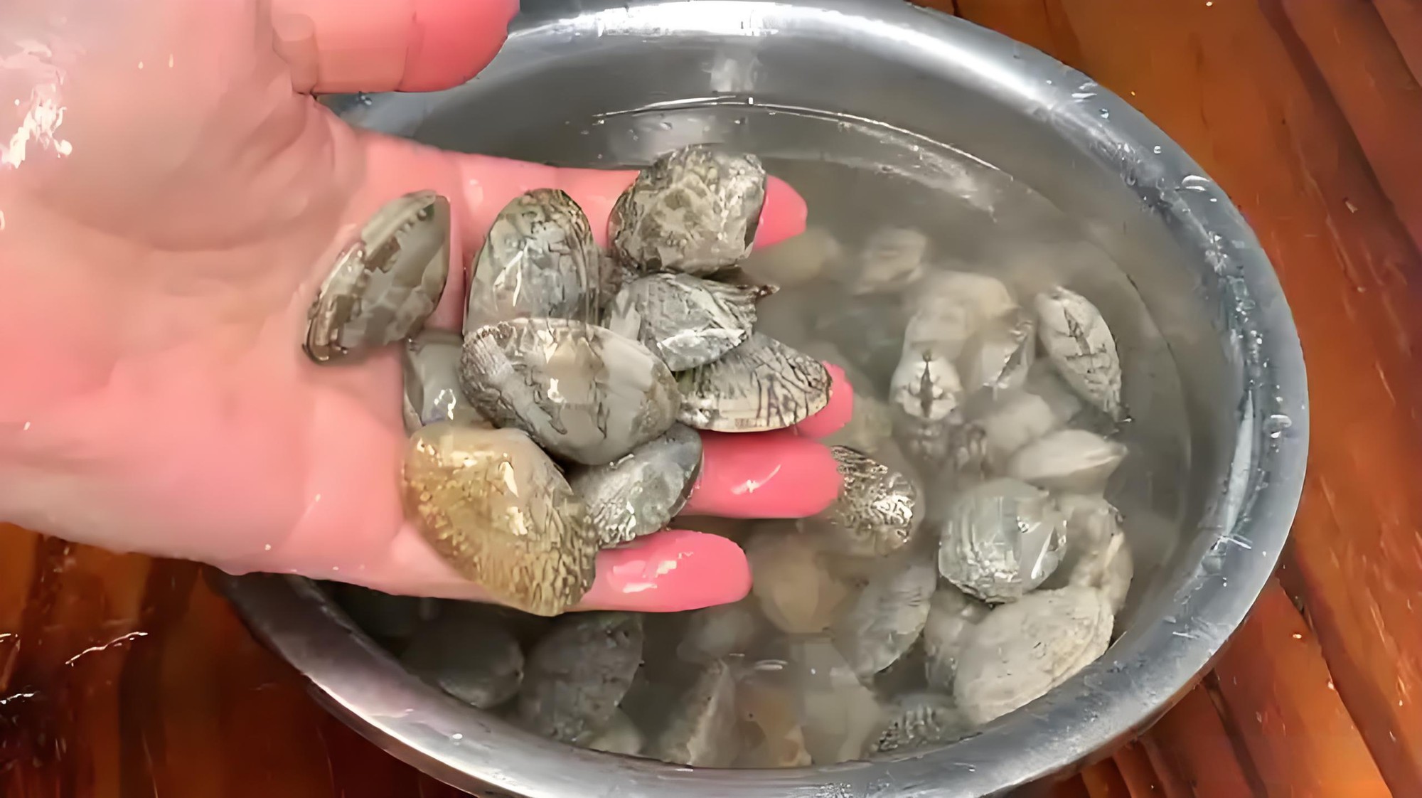 Dùng dầu ăn và muối để ngâm ngao là sai lầm: Một ngư dân chỉ mẹo giúp ngao nhả cát ra nhanh chóng và sạch sẽ- Ảnh 4.