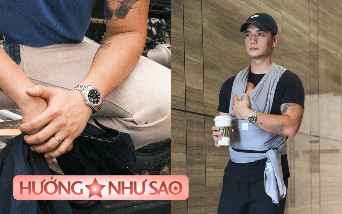 Huy Trần bán xe mua đồ cho con, vẫn quyết giữ lại 1 chiếc đồng hồ sang xịn mịn- Ảnh 1.