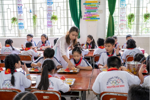 Ajinomoto Việt Nam tiếp tục lan tỏa giải pháp dinh dưỡng đến bà mẹ, trẻ em tại Vĩnh Long- Ảnh 4.