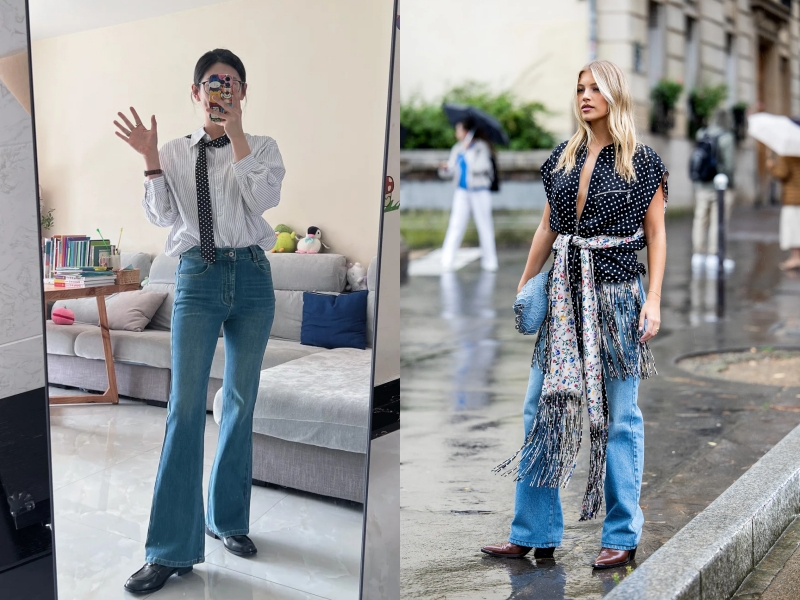 Hơn 10 năm đi làm, tôi nhận ra 6 kiểu giày này rất hợp mặc với quần jean ống loe- Ảnh 3.
