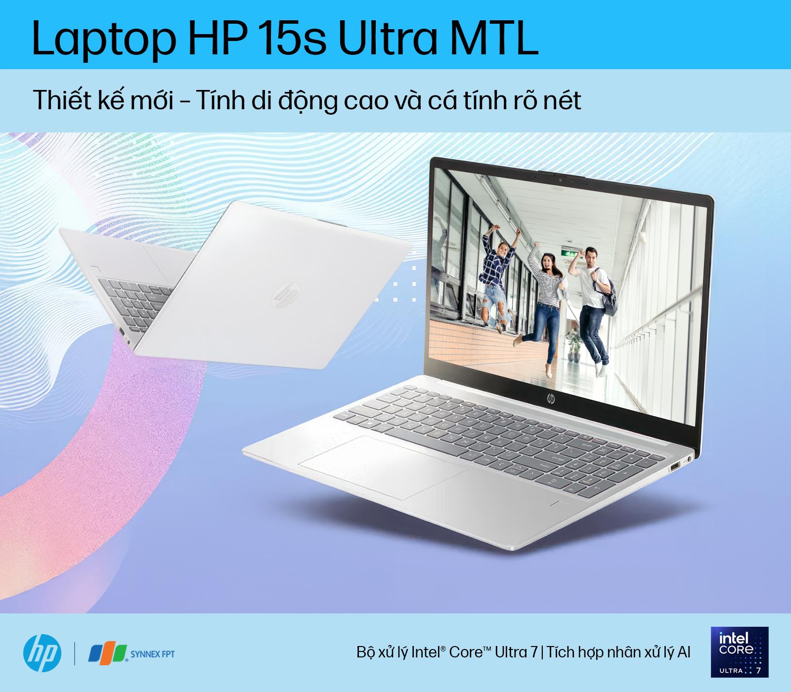 HP 15s Ultra MTL – Laptop AI thế hệ mới, lựa chọn thông minh cho mùa tựu trường 2025- Ảnh 3.