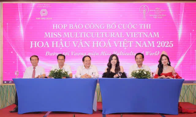 Cuộc thi Hoa hậu Văn hoá Việt Nam 2025 Miss Multicultural Vietnam 2025 - Cuộc thi nhằm lan tỏa giá trị văn hóa dân tộc.- Ảnh 1.
