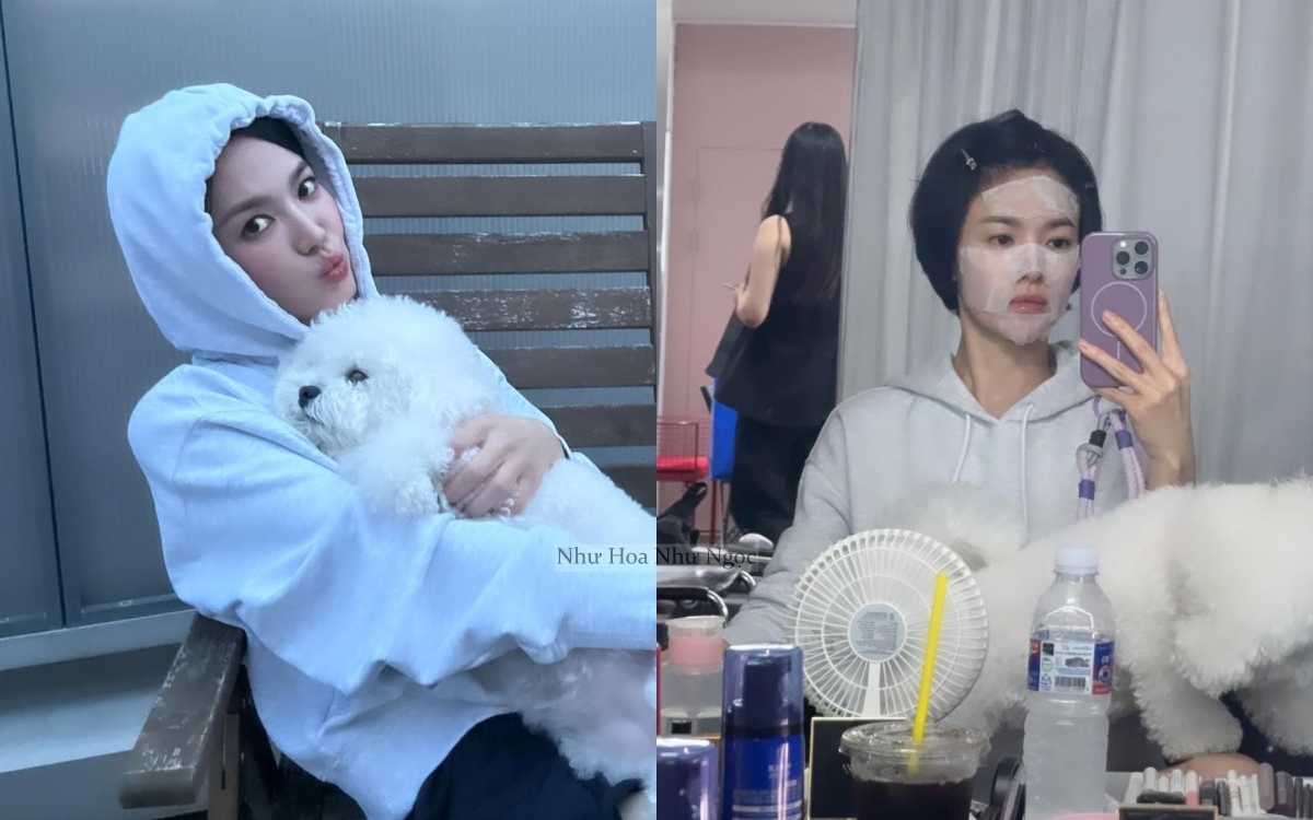 Không phải mặt nạ giấy, Song Hye Kyo sử dụng món đồ đặc biệt này để dưỡng lich tuong thuat truc tiep bong da hom nay cấp tốc- Ảnh 3.