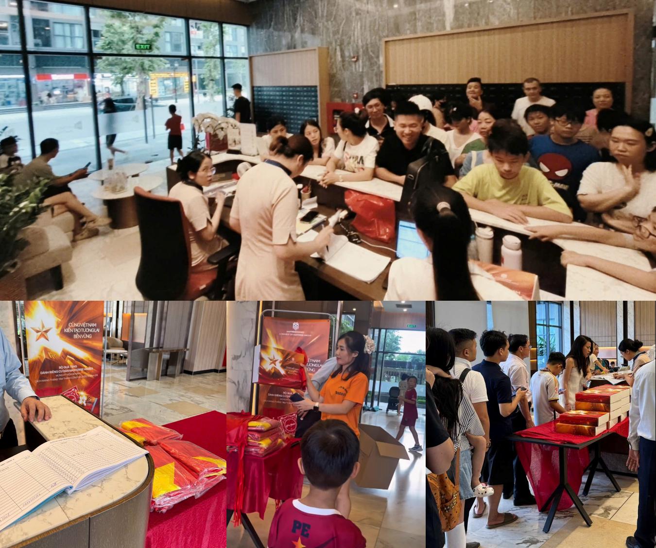 Cư dân truc tiep bong da c1 nhận quà "Yêu nước", tự hào chung tay "phủ đỏ" Việt Nam- Ảnh 2.