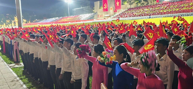 Tổng hợp luyện diễu binh, diễu hành A80 lần thứ 2- Ảnh 2.