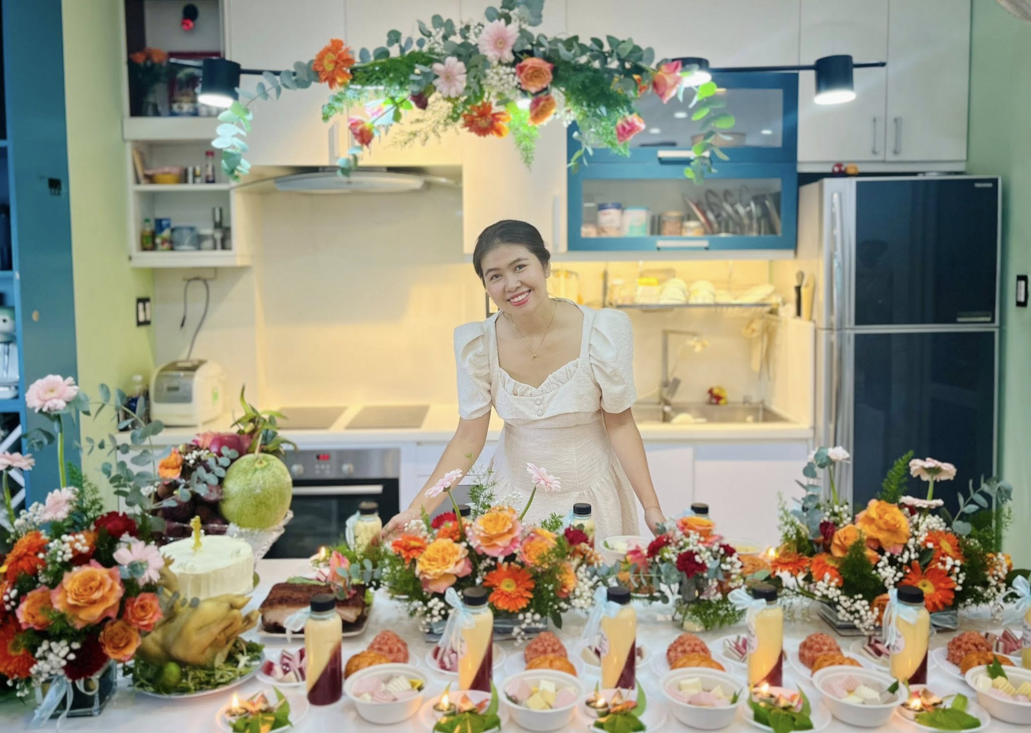 1 mom ở TP.HCM “gây bão” với tiệc thôi nôi tự làm siêu đẹp: Đảm hết phần thiên hạ rồi mẹ cháu ơi!- Ảnh 3. 1 mom ở TP.HCM “gây bão” với tiệc thôi nôi tự làm siêu đẹp: Đảm hết phần thiên hạ rồi mẹ cháu ơi!- Ảnh 3.
