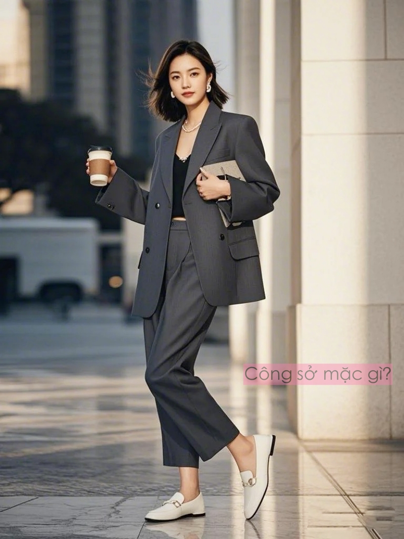 Đã thử nhiều phong cách, tôi thấy blazer + quần lửng mới là outfit hack dáng chuẩn nhất- Ảnh 3. Đã thử nhiều phong cách, tôi thấy blazer + quần lửng mới là outfit hack dáng chuẩn nhất- Ảnh 3.